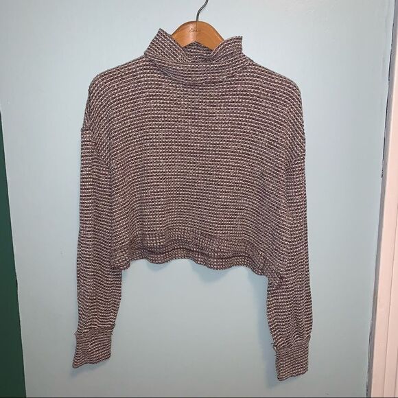 Free People Mock neck Thermal crop Large - Picture 2 of 4